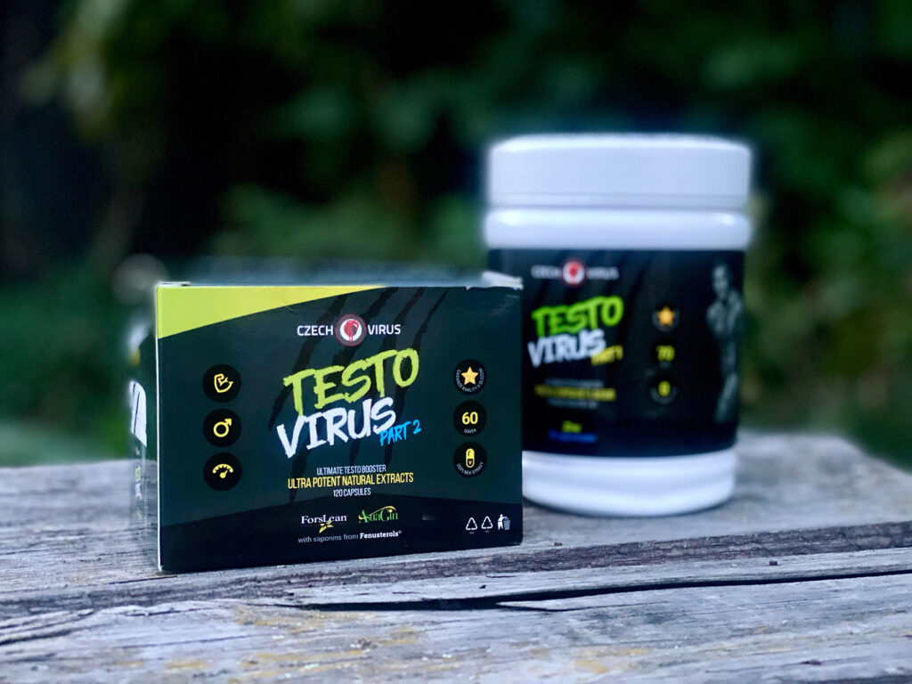 Optimalizace testosteronu - doplňky Testo Virus