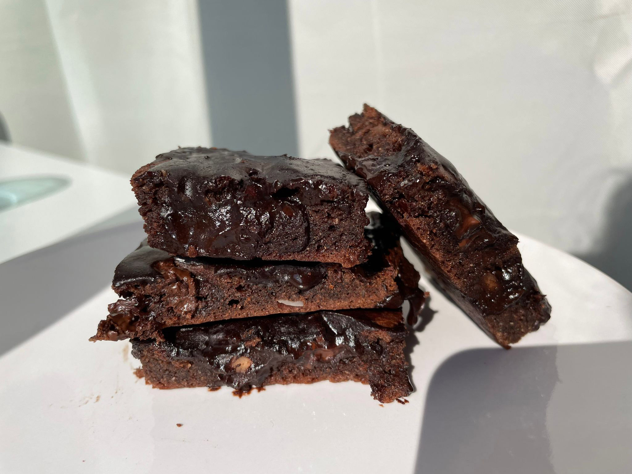 Čokoládové brownies bez mouky